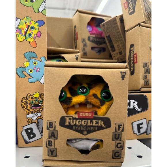 FUGGLER BABY Fugg  AGOYED ALIEN LEOPARD Plush FB66 - Picture 1 of 2